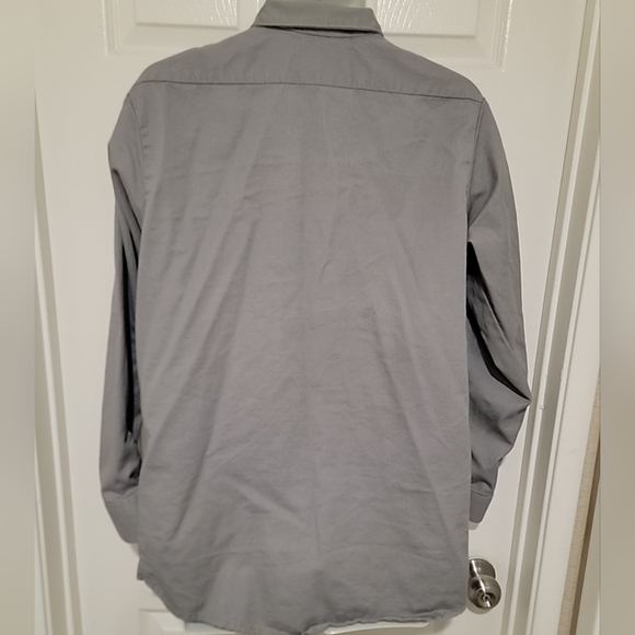 Steelguard FR Shirt Men's Regular Gray Button Up Westex Cat2 Size Medium - Picture 7 of 9